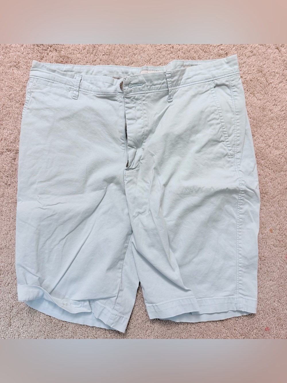 Goodfellow Men’s Linden Chino Shorts Mens 32 Light Blue
